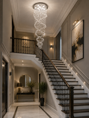 Candelabru Silver Rain -Casa scarii -120cm