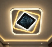 Lustră Led Infinity 3D iluminare 200w