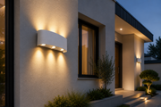 Aplică led Exterior -Triple Beam Alb 6w,iluminare 60w
