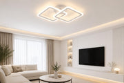Lustră Led Two Squares iluminare 300w