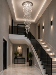 Candelabru Silver Rain -Casa scarii -120cm