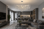 Candelabru Luxury Branch Cascade 120cm 12xE14