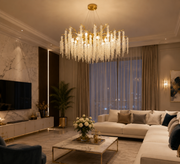 Candelabru Golden Cascade -8xE14