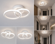 Lustră Led Double Halo iluminare 150w