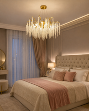 Candelabru Golden Cascade -8xE14