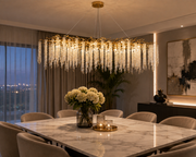 Candelabru Golden Cascade 120cm 12xe14