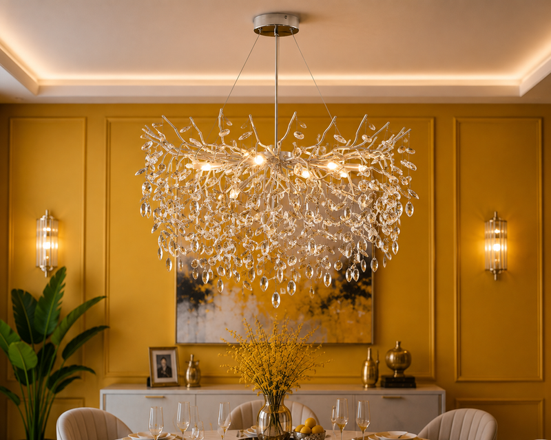 Candelabru Luxury Branch Cascade 45 cm -6xe14