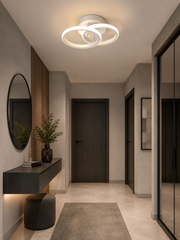 Lustră Led Double Halo iluminare 150w