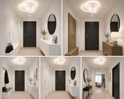 Lustră Led Three Rings iluminare 300w