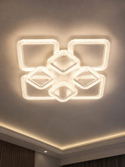 Lustră Led Eight Squares Glow Rgb iluminare  800w