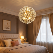Candelabru Spark Sphere -30cm Argintiu /Auriu