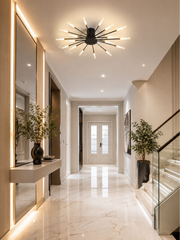 Lustră Led Starburst 18 surse iluminare-Bec G4 Led Inclus