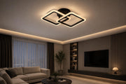 Lustră Led Two Squares iluminare 300w