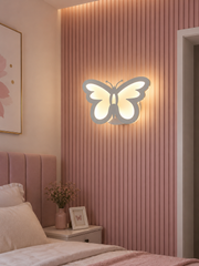 Aplică Led Butterfly -Alb,Design Fluture