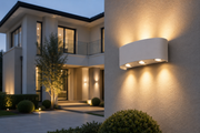 Aplică led Exterior -Triple Beam Alb 6w,iluminare 60w