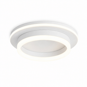 Lustră Led Duo Circle  iluminare 180w