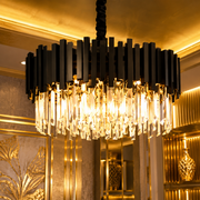 Candelabru Black Elegance-50cm  8xe14