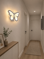 Aplică Led Butterfly -Alb,Design Fluture