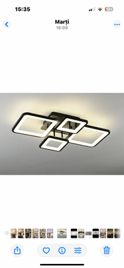 Lustră Led Quadra iluminare 500w