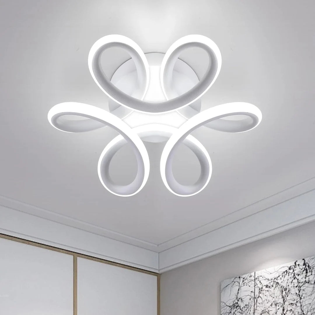 Lustră Led Flower Loop Iluminare  200w