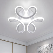 Lustră Led Flower Loop Iluminare  200w