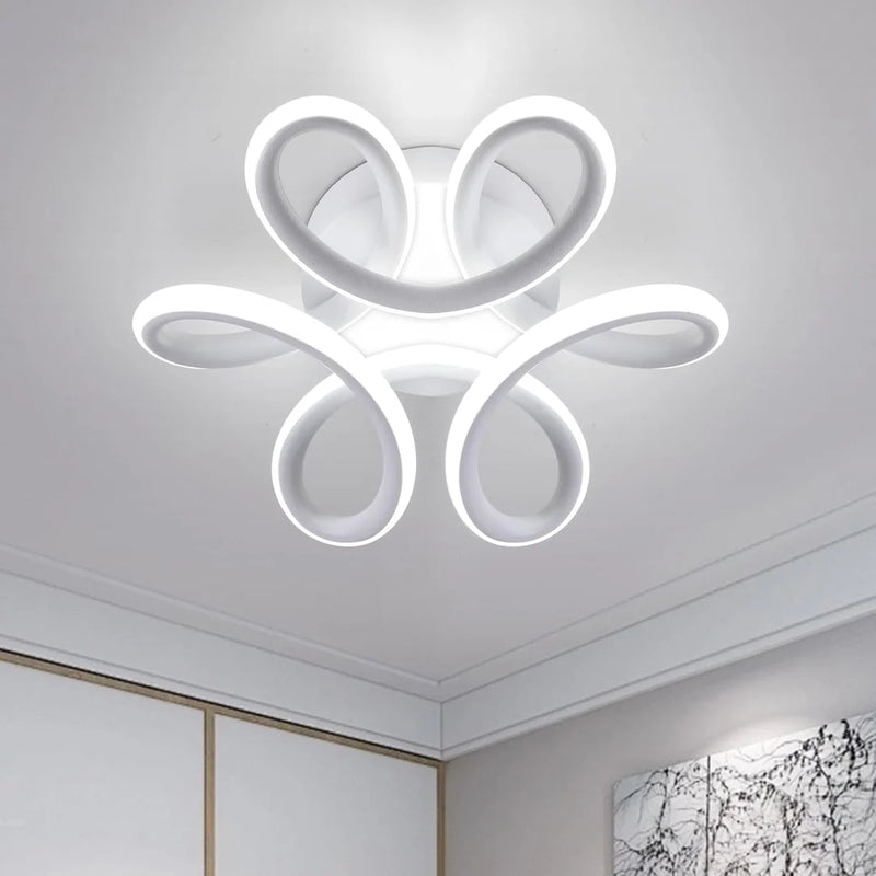 Lustră Led Flower Loop Iluminare  200w