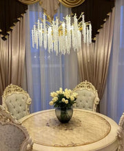 Candelabru Golden Cascade -8xE14