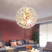 Candelabru Spark Sphere -30cm Argintiu /Auriu