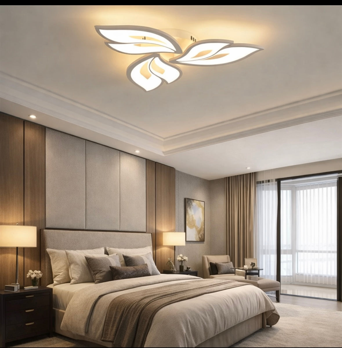 Lustră Led Mini Petal Bloom iluminare  390W