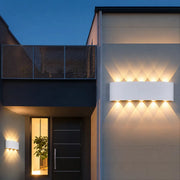 Aplică Led Exterior Up/Down 10w Alb ,iluminare 100w