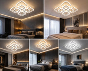 Lustră Led Eight Squares iluminare 1000w