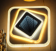Lustră Led Infinity 3D iluminare 200w