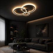 Lustră Led Three Rings iluminare 300w