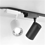 Spot Led pe Șină 30W Cob -Orientabil Negru/Alb